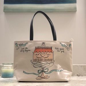 Kate Spade Wedding Bells Cake Francis Tote